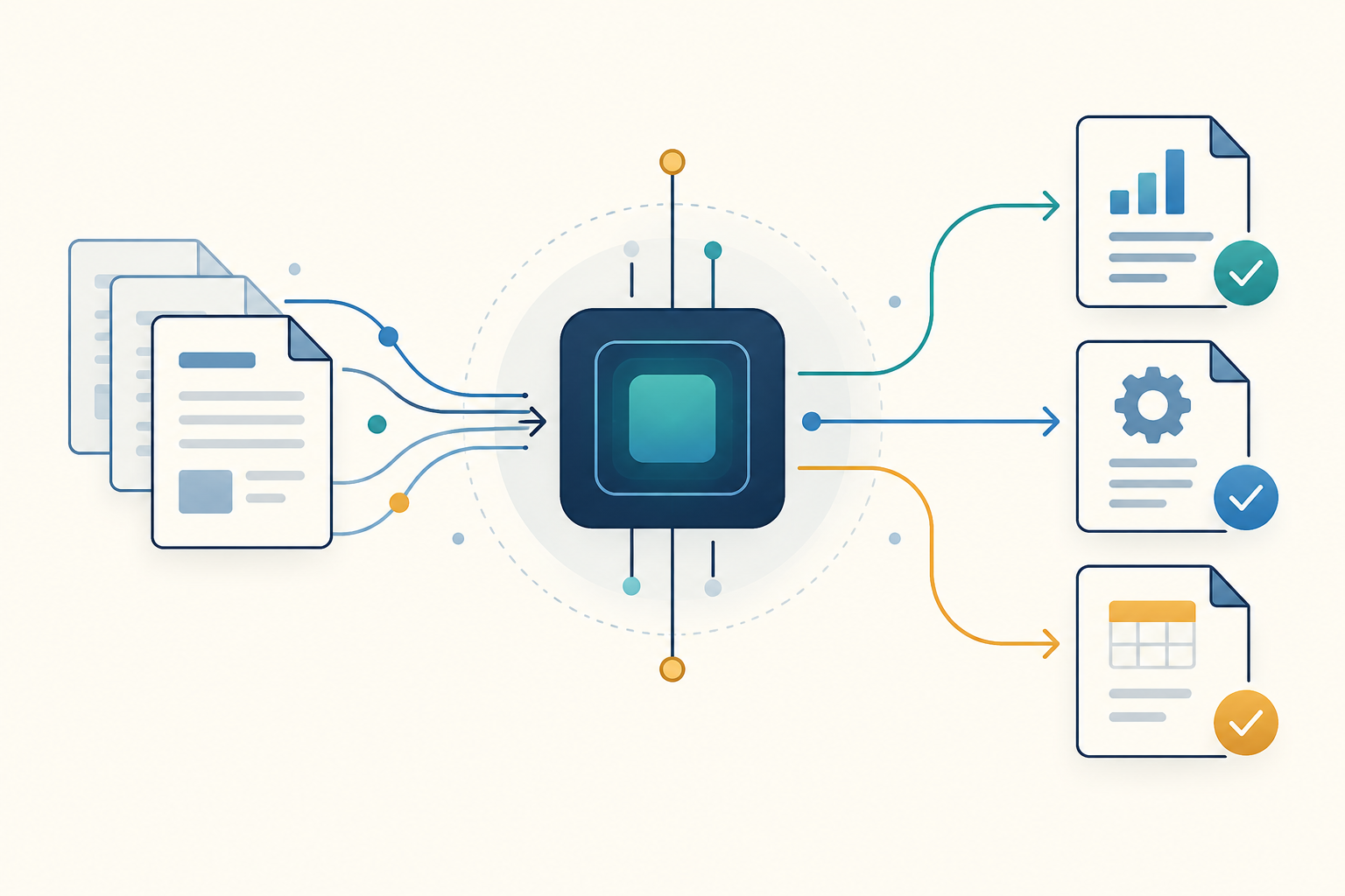 Connected reporting and operational workflows