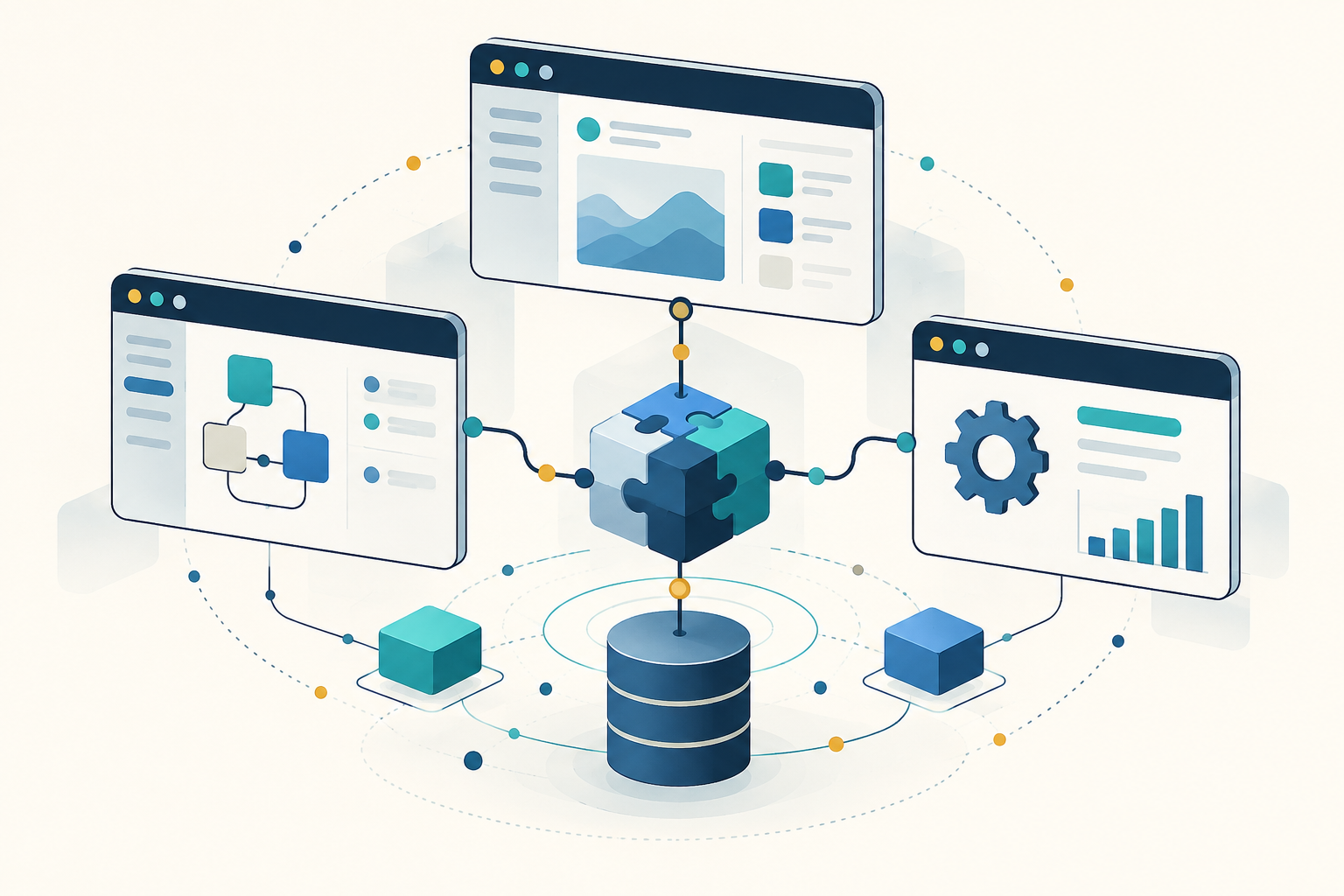 Connected enterprise systems